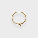 4MM ROPE BRACELET - GOLD